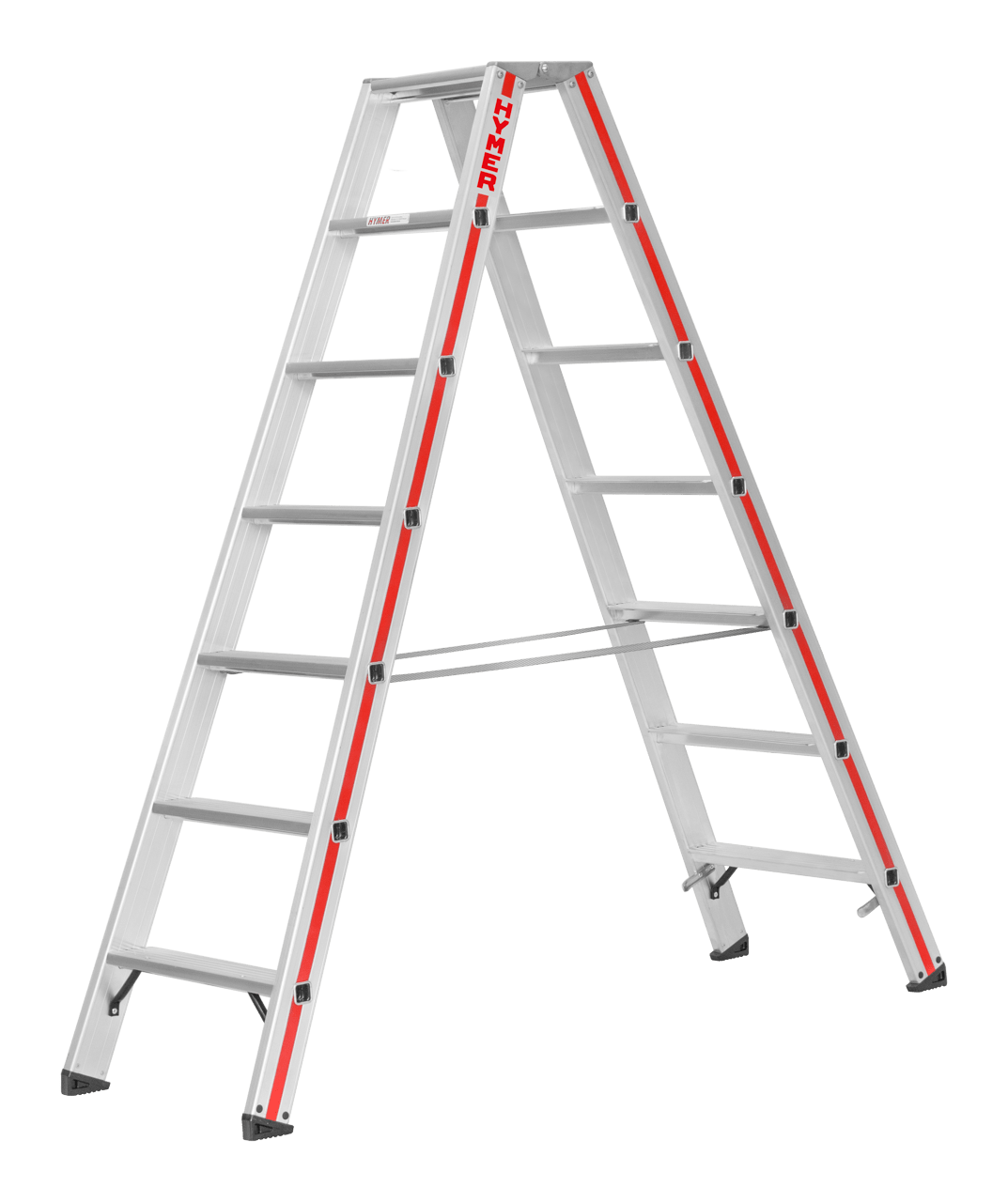 Stufenstehleiter 8024, beidseitig begehbar - Topleiter