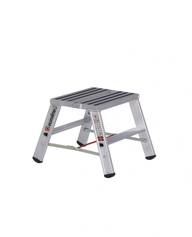 euroline PREMIUM line DIY Alu - Stufentritt, beidseitig 30581 - Topleiter