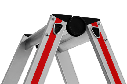 Hymer Stufenstehleiter 4124, beidseitig begehbar - Topleiter