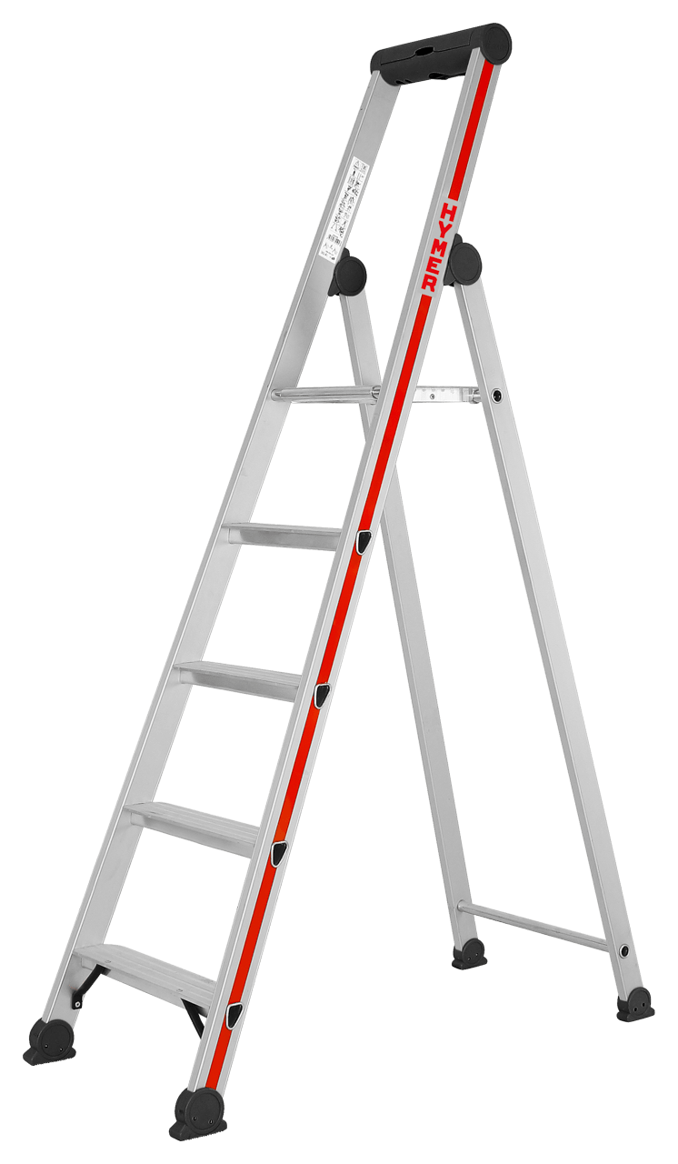 Stufenstehleiter 4026 mit Plattform, einseitig begehbar - Topleiter