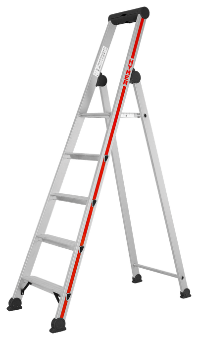 Stufenstehleiter 4126 mit Plattform, einseitig begehbar - Topleiter
