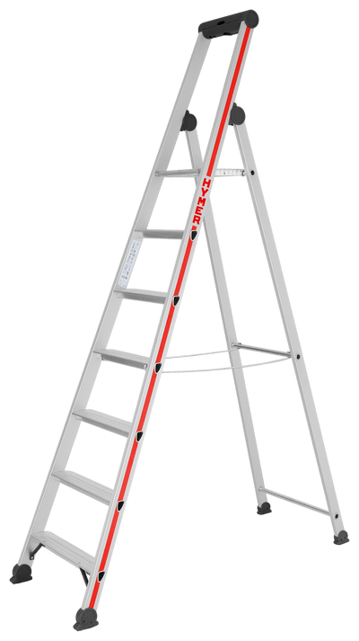 Stufenstehleiter 4126 mit Plattform, einseitig begehbar - Topleiter