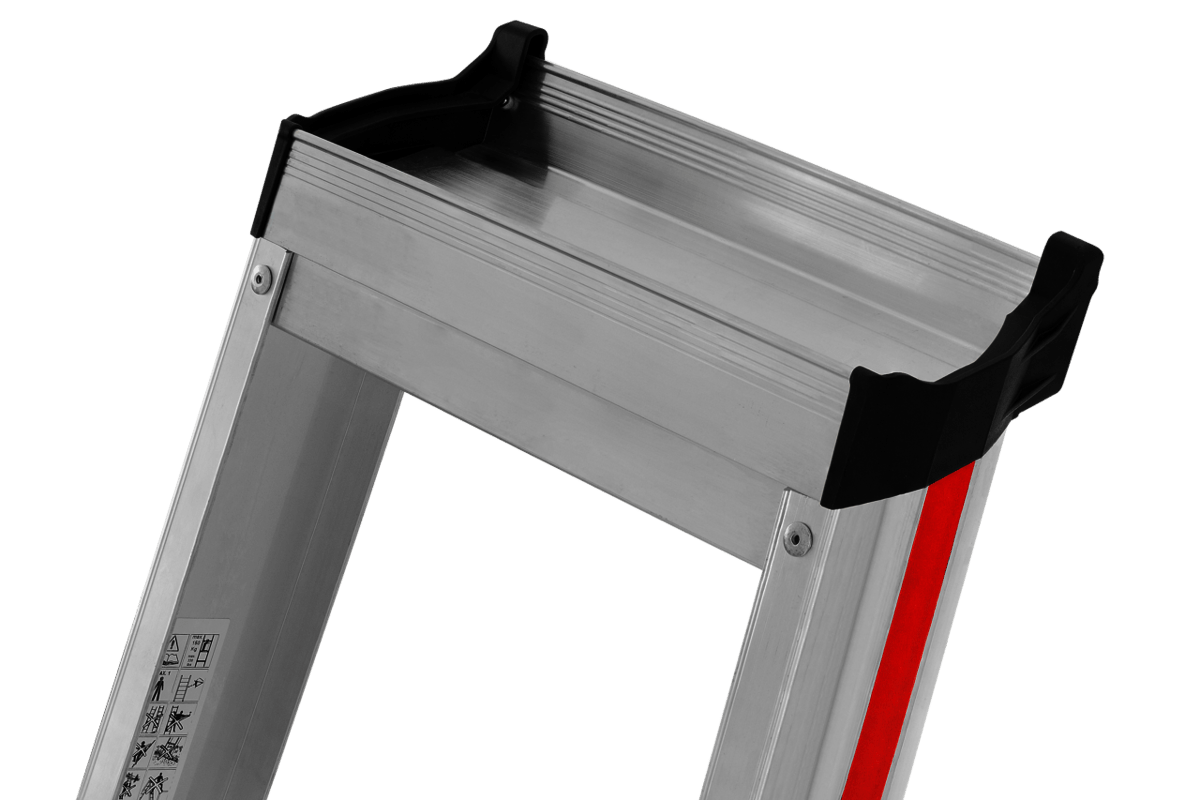 Stufenstehleiter 6026 mit Plattform, einseitig begehbar - Topleiter