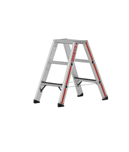 Stufenstehleiter 8624 R13, beidseitig begehbar - Topleiter