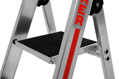 Stufenstehleiter 8626 R13 mit Plattform, einseitig begehbar - Topleiter